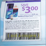 Clear Care $3 Off Coupon