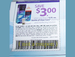 Clear Care Save $3 Coupon
