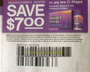 Allegra Product $7 Off Coupon